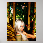 森の秘密の妖精の寺 ポスター (正面)