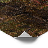 森の穏やかな ポスター (角)