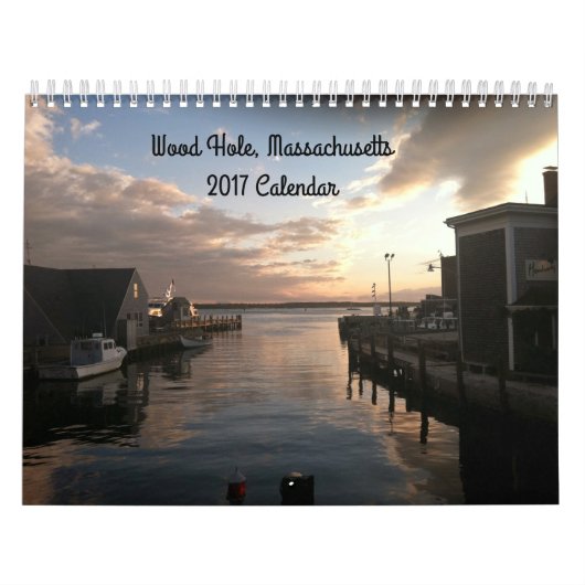 森の穴のケープコッドの2017年の写真のカレンダー カレンダー (カバー)