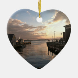 森の穴港のクリスマスのオーナメント セラミックオーナメント