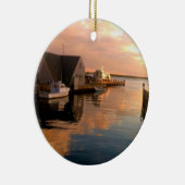 森の穴港のクリスマスのオーナメント セラミックオーナメント (右)