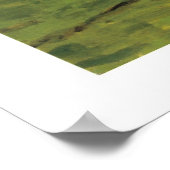 森の端で採集する木 ポスター (角)