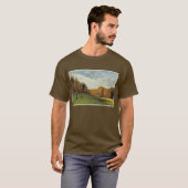 森の端で採集する木 Tシャツ (正面フル)