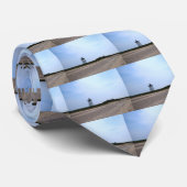 森の端の灯台- Provincetown、MA ネクタイ (ロール)