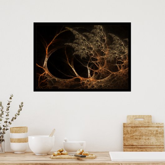 森の端 ポスター (キッチン)