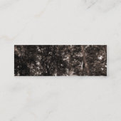 森の端 – 金ゴールド スキニー名刺 (裏面)