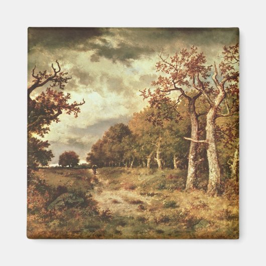 森の端， 1871 マグネット (正面)