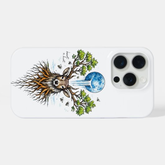 森の精霊 iPhoneケース (裏面横)
