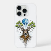 森の精霊 iPhoneケース (裏面)