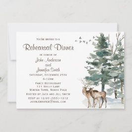 森の素朴リハーサルのディナー 招待状