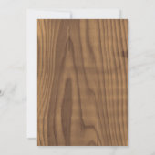 森の結婚式テーブルナンバー 招待状 (裏面)