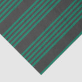 森の緑と木炭のストライプ柄 薄葉紙 (詳細)