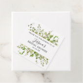 森の緑のウェディングシャワーのお favors タグ (インサイチュ)