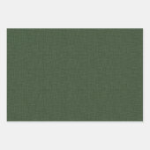 森の緑のチアリーダーPOM POMパターン ラッピングペーパーシート (正面2)