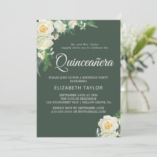 森の緑のハンター グリーン キンセアニエラ 招待状 (スタンド正面)