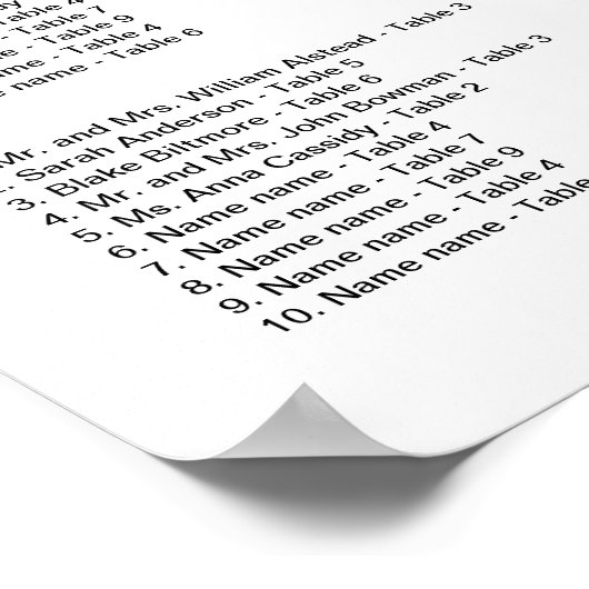 森の緑のモノグラムのシーティンググラフポスター ポスター (角)