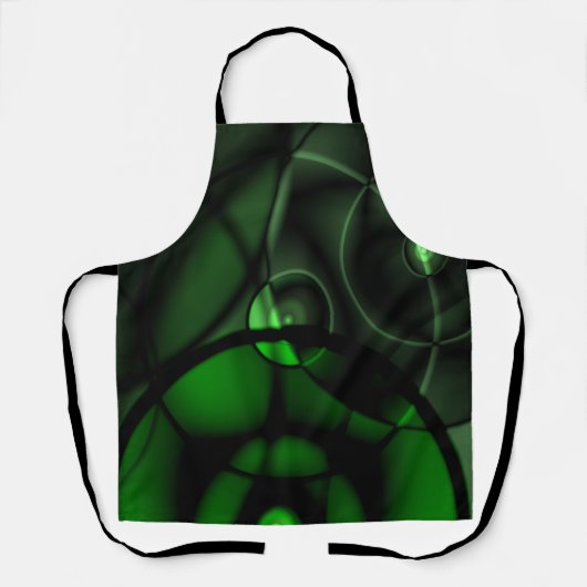 森の緑 エプロン (正面)