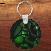 森の緑 キーホルダー (正面)