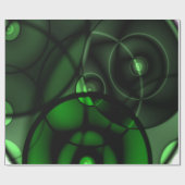 森の緑 ラッピングペーパー (フラット)