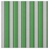 森の緑、灰色、黒の色のパターン ファブリック (見本)