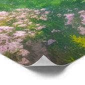 森の美しいの発見 ポスター (角)