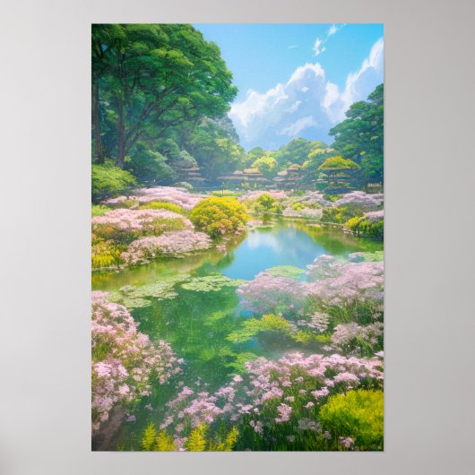 森の美しいの発見 ポスター (正面)