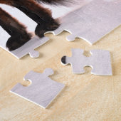 森の美しい赤いキツネ、ジグソーパズル ジグソーパズル (側面)