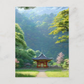 森の聖域 ポストカード (正面)