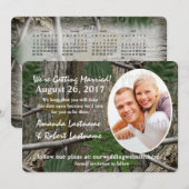 森の自然カレンダー2017 保存の日 招待状 (正面/裏面)