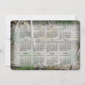 森の自然カレンダー2017 保存の日 招待状 (裏面)