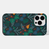 森の自然 – ダークグリーン iPhoneケース (裏面横)