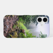 森の自然 iPhone 16ケース (裏面横)