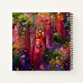 森の色 ノートブック (裏面)