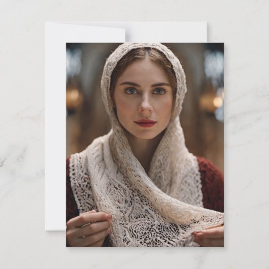 森の花嫁 サンキューカード (正面)