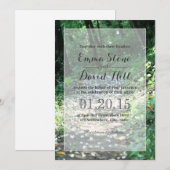 森の花道のウェディング招待状 招待状 (正面/裏面)