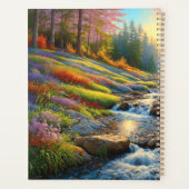 森の花 カラフルアート プランナー手帳 (裏面)