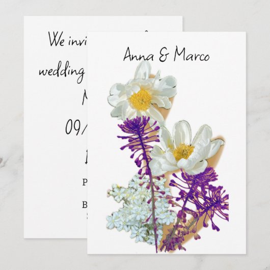 森の花 シーズンカード (正面/裏面)