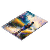 森の芸術作品の中を歩く ノートブック (左側)