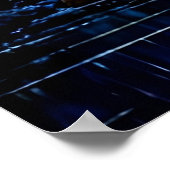 森の芸術作品の中を歩く ポスター (角)