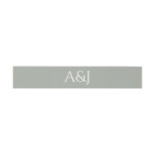 森の草原の結婚式 招待状ベリーバンド (フラット)