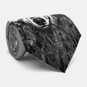 森の荒野の動物の水色オオカミ ネクタイ (ロール)