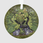 森の葉ドラゴン～マグネット オーナメント (裏面)