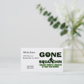 森の行ったSquatchinビッグフット 名刺 (スタンド正面)