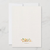 森の要素写真招待状 招待状 (裏面)