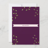 森の詳細カードに暗結婚紅色 (裏面)