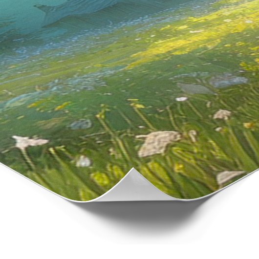 森の謎 ポスター (角)