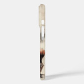 森の赤い鹿モノグラムの Case-Mate iPhoneケース (裏面 / 左)