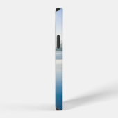 森の近くの水面 iPhoneケース (右側面)