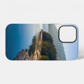 森の近くの水面 iPhoneケース (裏面横)
