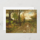 森の道 ポストカード (正面/裏面)